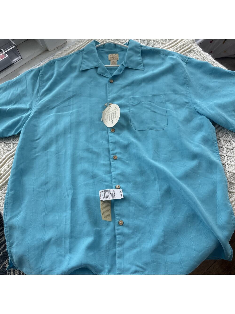 Jos A Bank Men’s 2XL Vacation Shirt Short Sleeve